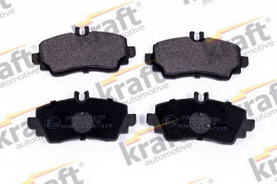 KRAFT AUTOMOTIVE 6001250 -  Комплект тормозных колодок, дисковый тормоз